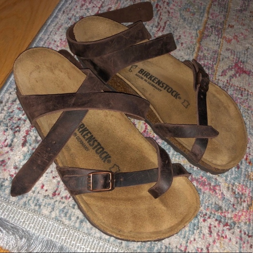 Birkenstock’s - yara oiled leather NEW